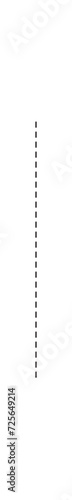 Dotted vertical black dash line