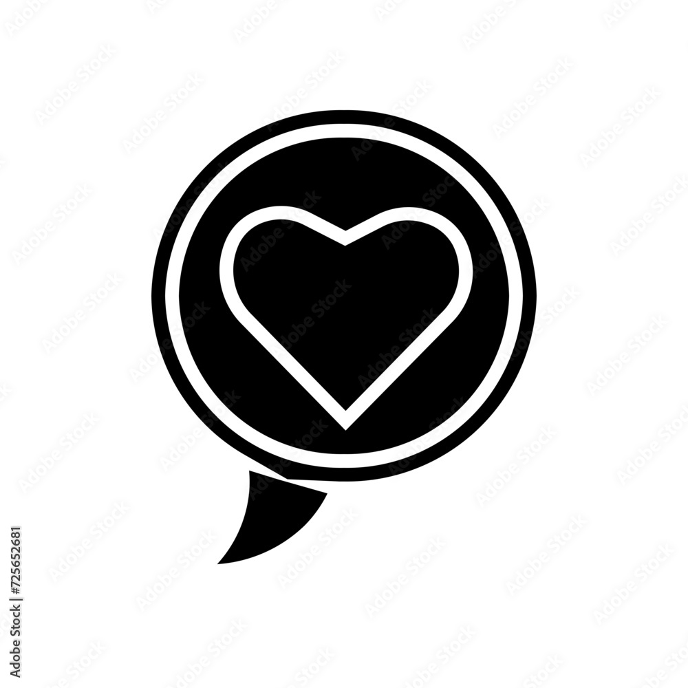 charity chat solid icon charity chat solid icon
