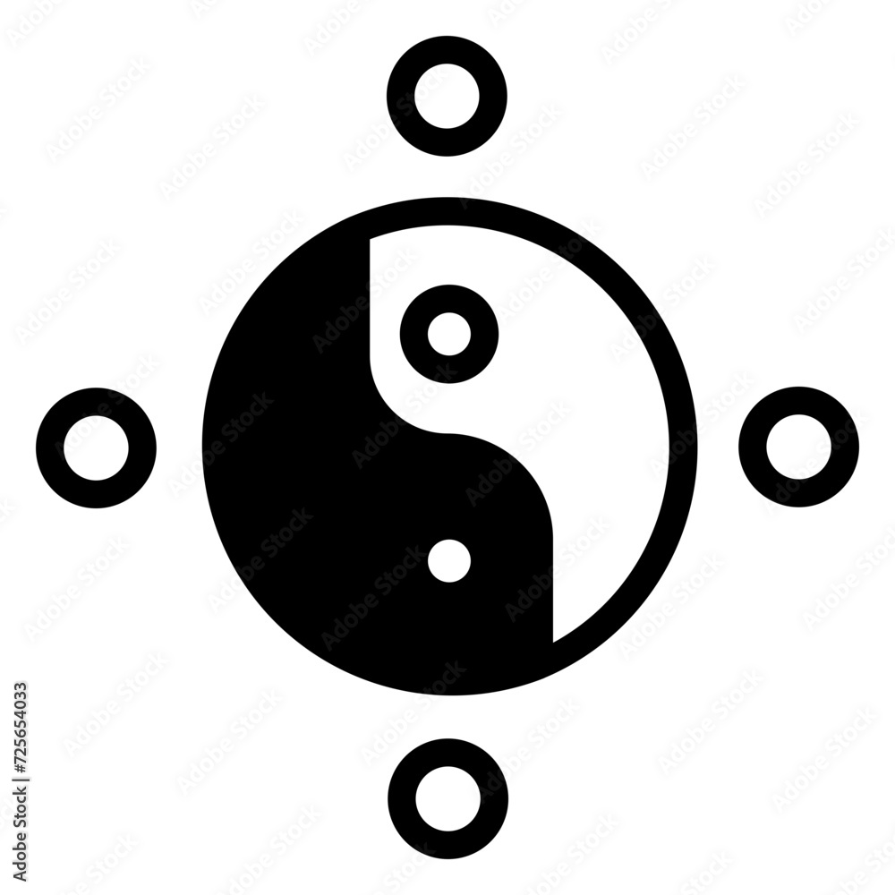 chinese dualtone icon chinese dualtone icon