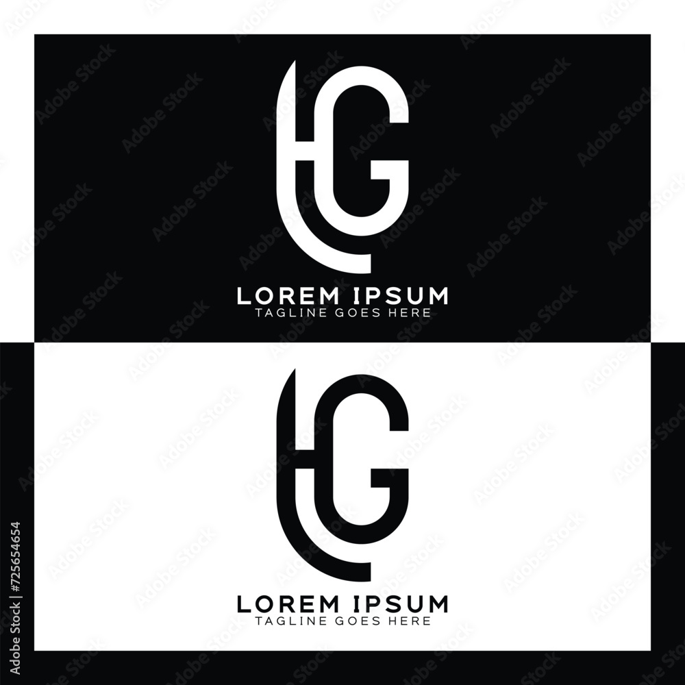 TG initial letter logo. Alphabet T and G pattern design monogram TG initial letter logo. Alphabet T and G pattern design monogram
