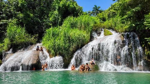 El Nicho waterfalls on Cuba