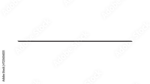  Straight line, stripe series from thin to thick 