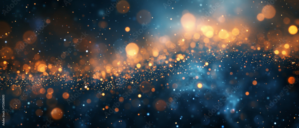 Fototapeta premium bokeh lights abstract background blur.