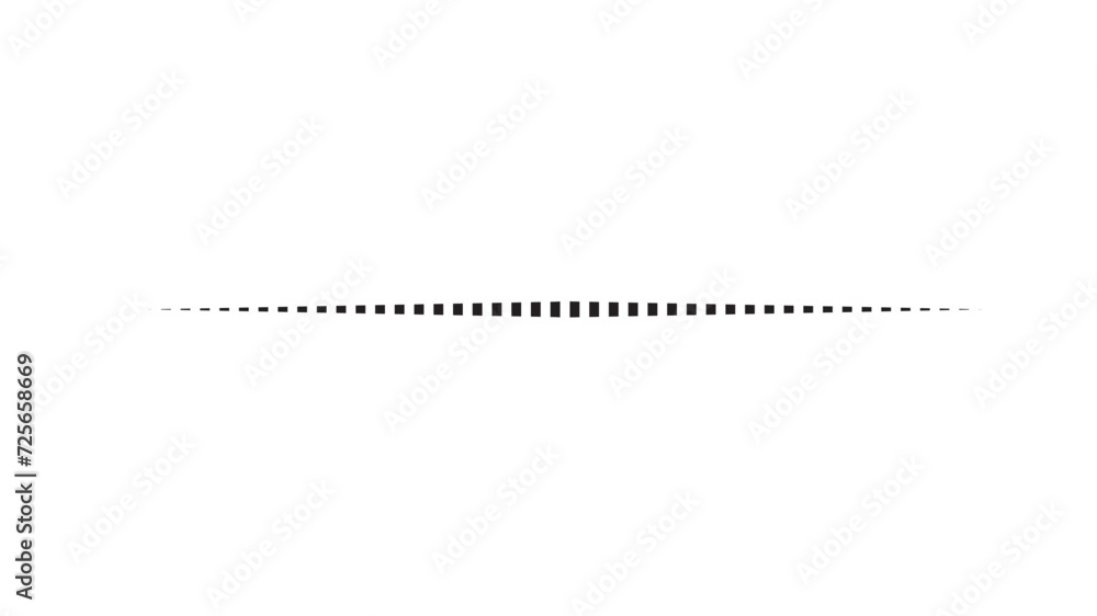 Horizontal dash line. Black dotted decorative line. Horizontal dash line. Black dotted decorative line.