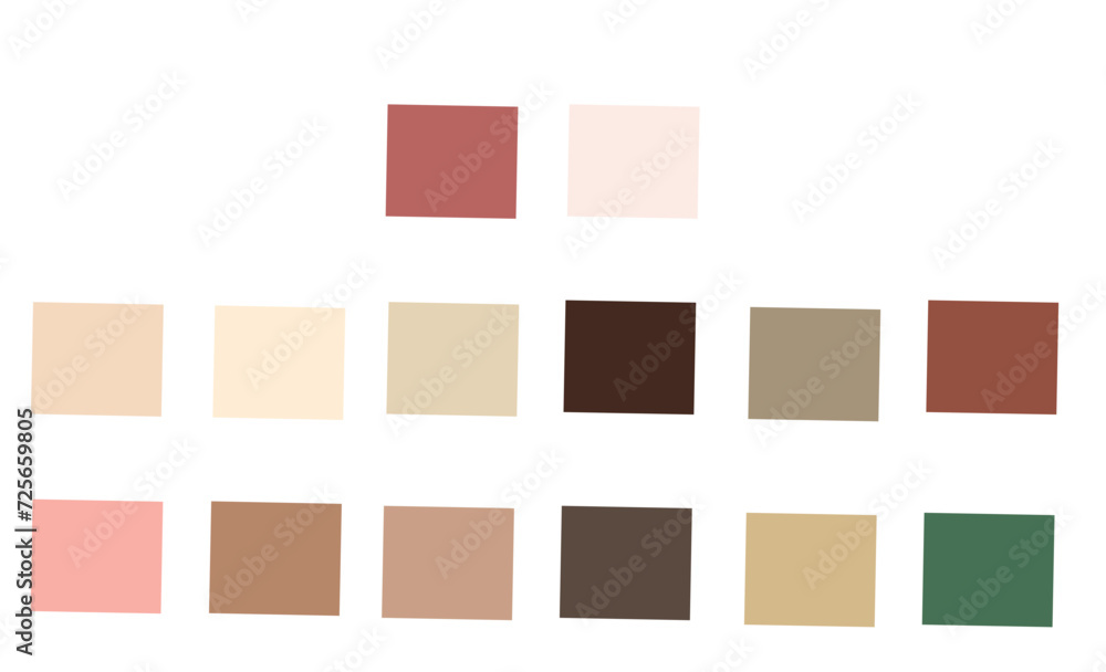 squares of many different colors on a white background palette squares of many different colors on a white background palette