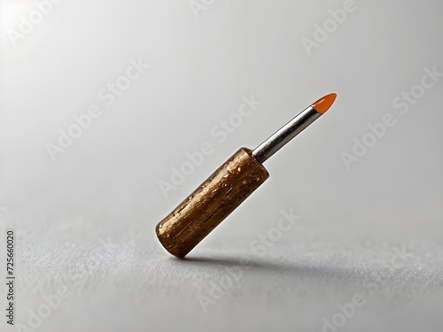 screwdrive nail isolated on white background, generative ai
