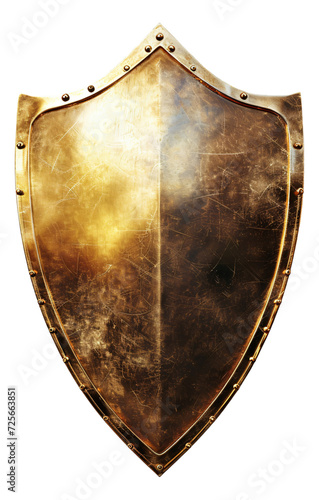 shield on white