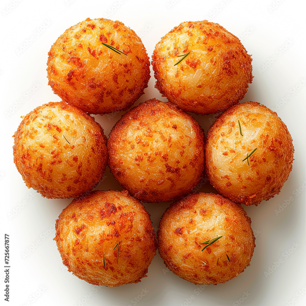Crispy Cheese ball isolated on white background, Cheese ball or cheesy puffs on white Crispy Cheese ball isolated on white background, Cheese ball or cheesy puffs on white