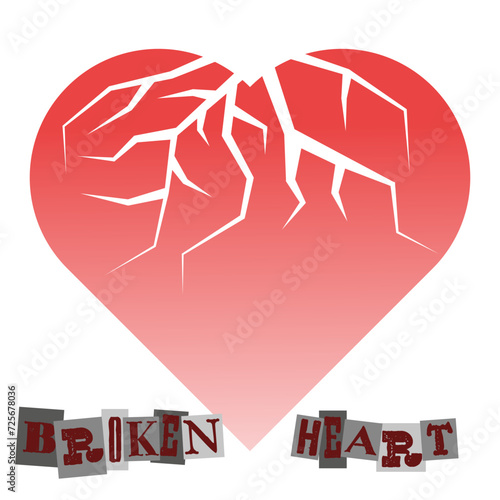 The heartbeat stopped. A broken heart or a divorce. The end of love.
