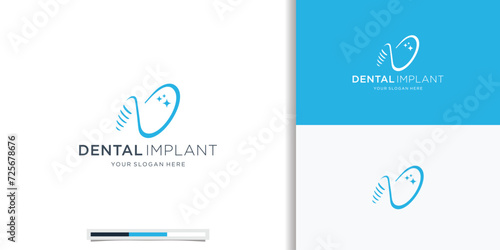 Infinity Dentistry clinic logo design with geometric minimalist line abstract dental logo.