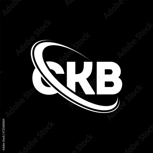 CKB logo. CKB letter. CKB letter logo design. Initials CKB logo linked with circle and uppercase monogram logo. CKB typography for technology, business and real estate brand.