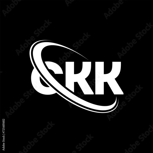 CKK logo. CKK letter. CKK letter logo design. Initials CKK logo linked with circle and uppercase monogram logo. CKK typography for technology, business and real estate brand.