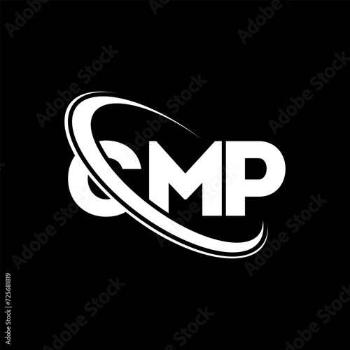 CMP logo. CMP letter. CMP letter logo design. Initials CMP logo linked with circle and uppercase monogram logo. CMP typography for technology, business and real estate brand.