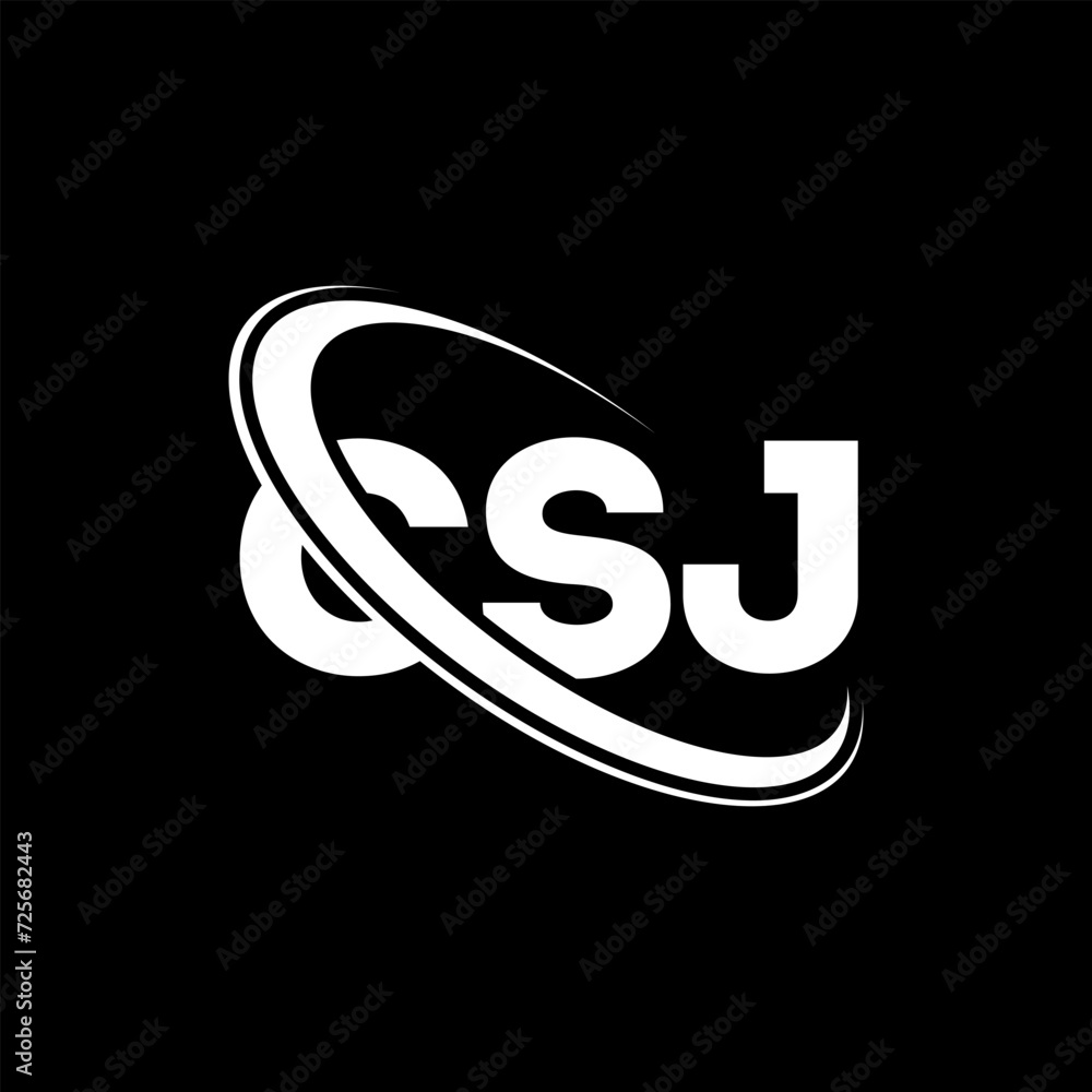 CSJ logo. CSJ letter. CSJ letter logo design. Initials CSJ logo linked with circle and uppercase monogram logo. CSJ typography for technology, business and real estate brand. CSJ logo. CSJ letter. CSJ letter logo design. Initials CSJ logo linked with circle and uppercase monogram logo. CSJ typography for technology, business and real estate brand.