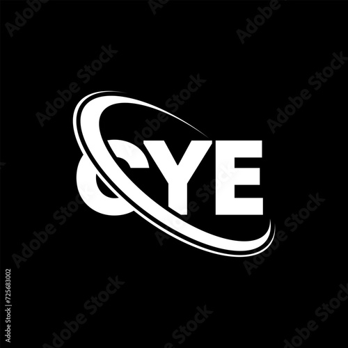 Free Download CYE logo. CYE letter. CYE letter logo design. Initials CYE logo linked with circle and uppercase monogram logo. CYE typography for technology, business and real estate brand. - GFXLoad