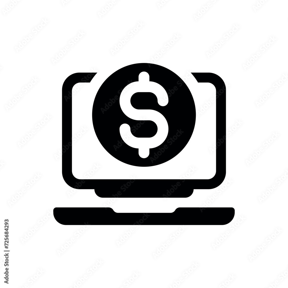 online banking icon vector illustration
