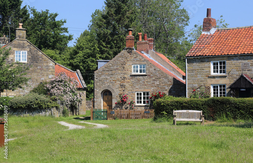 Yorkshire village, UK