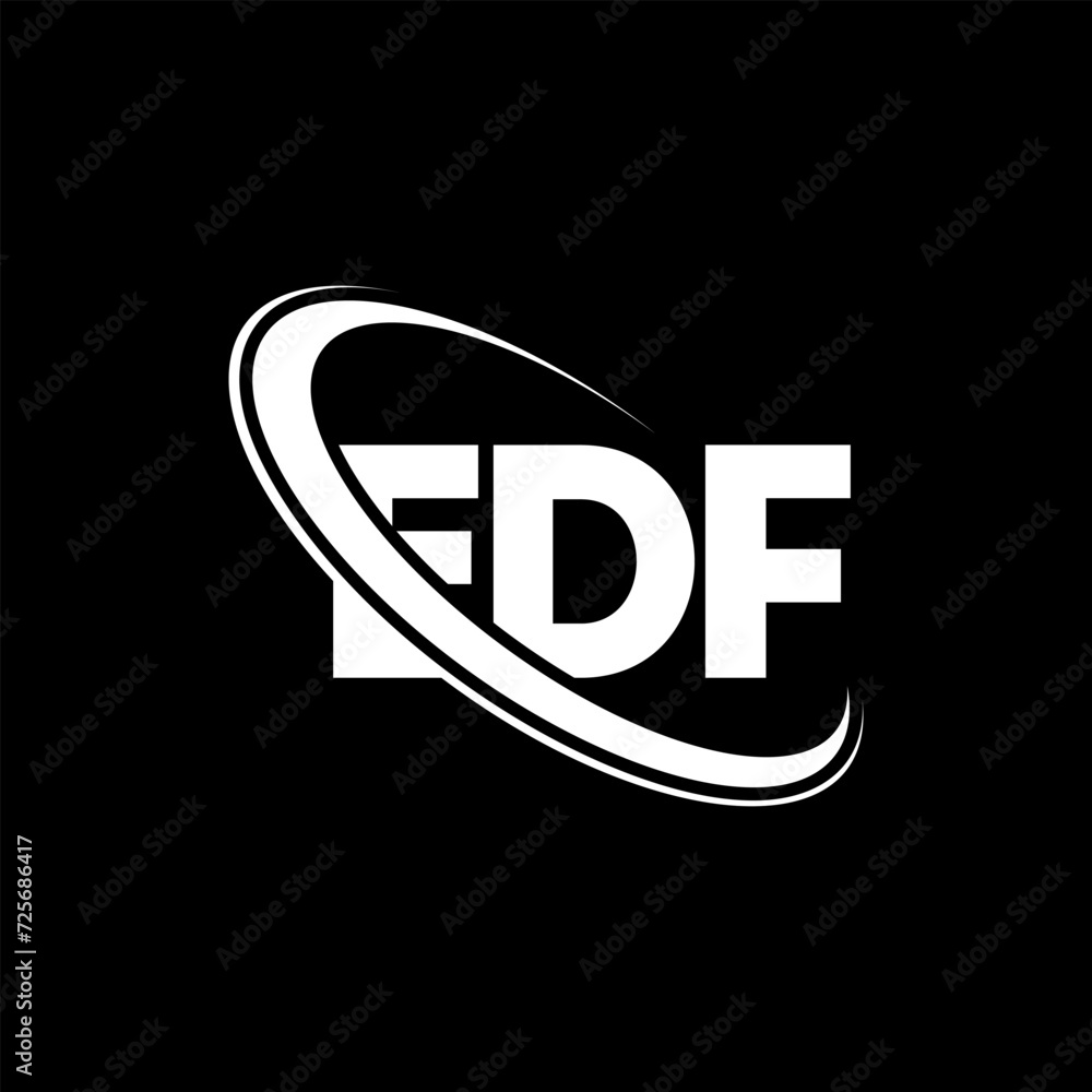 EDF logo. EDF letter. EDF letter logo design. Initials EDF logo linked with circle and uppercase monogram logo. EDF typography for technology, business and real estate brand. EDF logo. EDF letter. EDF letter logo design. Initials EDF logo linked with circle and uppercase monogram logo. EDF typography for technology, business and real estate brand.