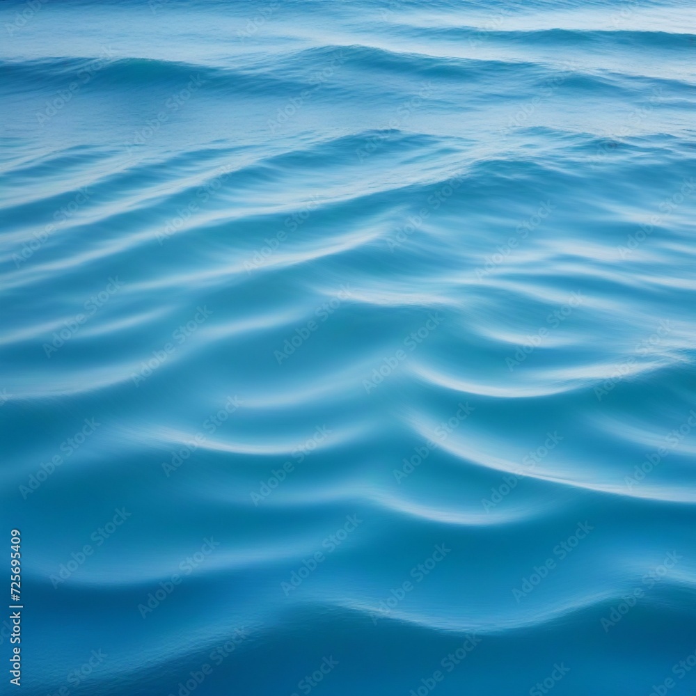 Soft blue waves background