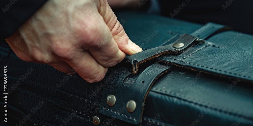 A person pulling a piece of luggage out of a suitcase. This image can be used to depict travel, packing, or organizing belongings A person pulling a piece of luggage out of a suitcase. This image can be used to depict travel, packing, or organizing belongings