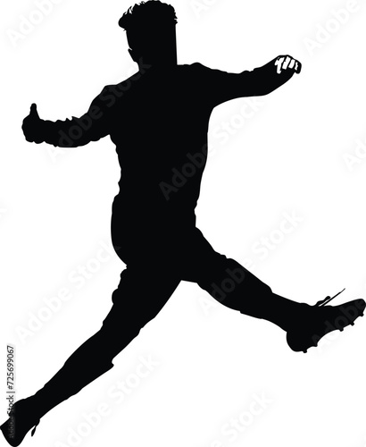 sport background, national sports day celebration concept, with abstract geometric ornament and illustration of sports athlete football player,