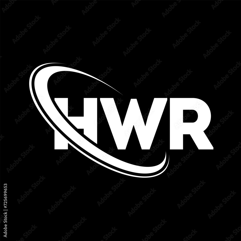 HWR logo. HWR letter. HWR letter logo design. Initials HWR logo linked with circle and uppercase monogram logo. HWR typography for technology, business and real estate brand. HWR logo. HWR letter. HWR letter logo design. Initials HWR logo linked with circle and uppercase monogram logo. HWR typography for technology, business and real estate brand.