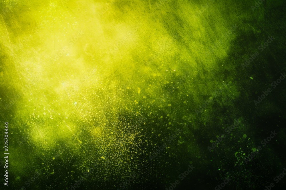 Green paint explosion background Generative AI