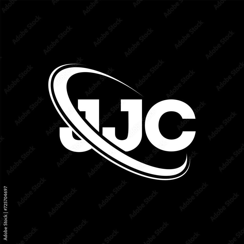 JJC logo. JJC letter. JJC letter logo design. Initials JJC logo linked