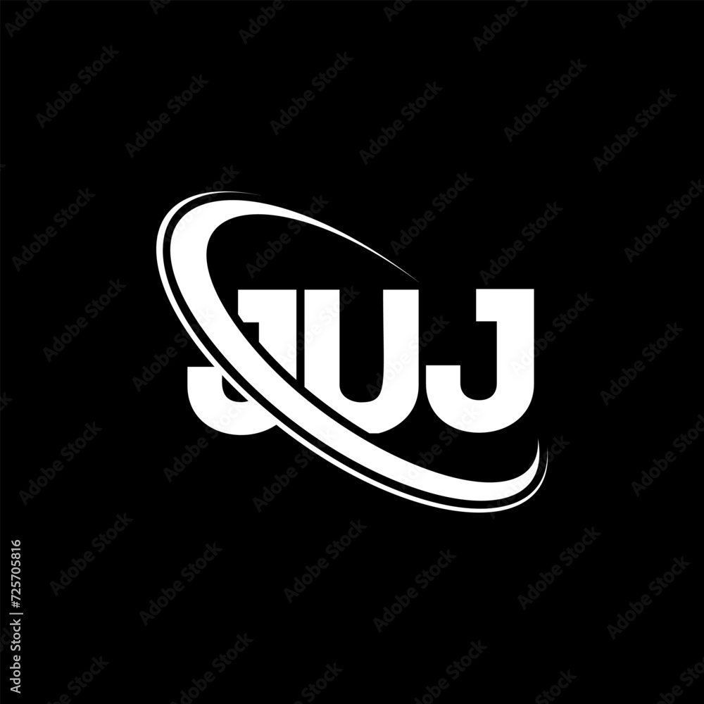 JUJ logo. JUJ letter. JUJ letter logo design. Initials JUJ logo linked with circle and uppercase monogram logo. JUJ typography for technology, business and real estate brand. JUJ logo. JUJ letter. JUJ letter logo design. Initials JUJ logo linked with circle and uppercase monogram logo. JUJ typography for technology, business and real estate brand.