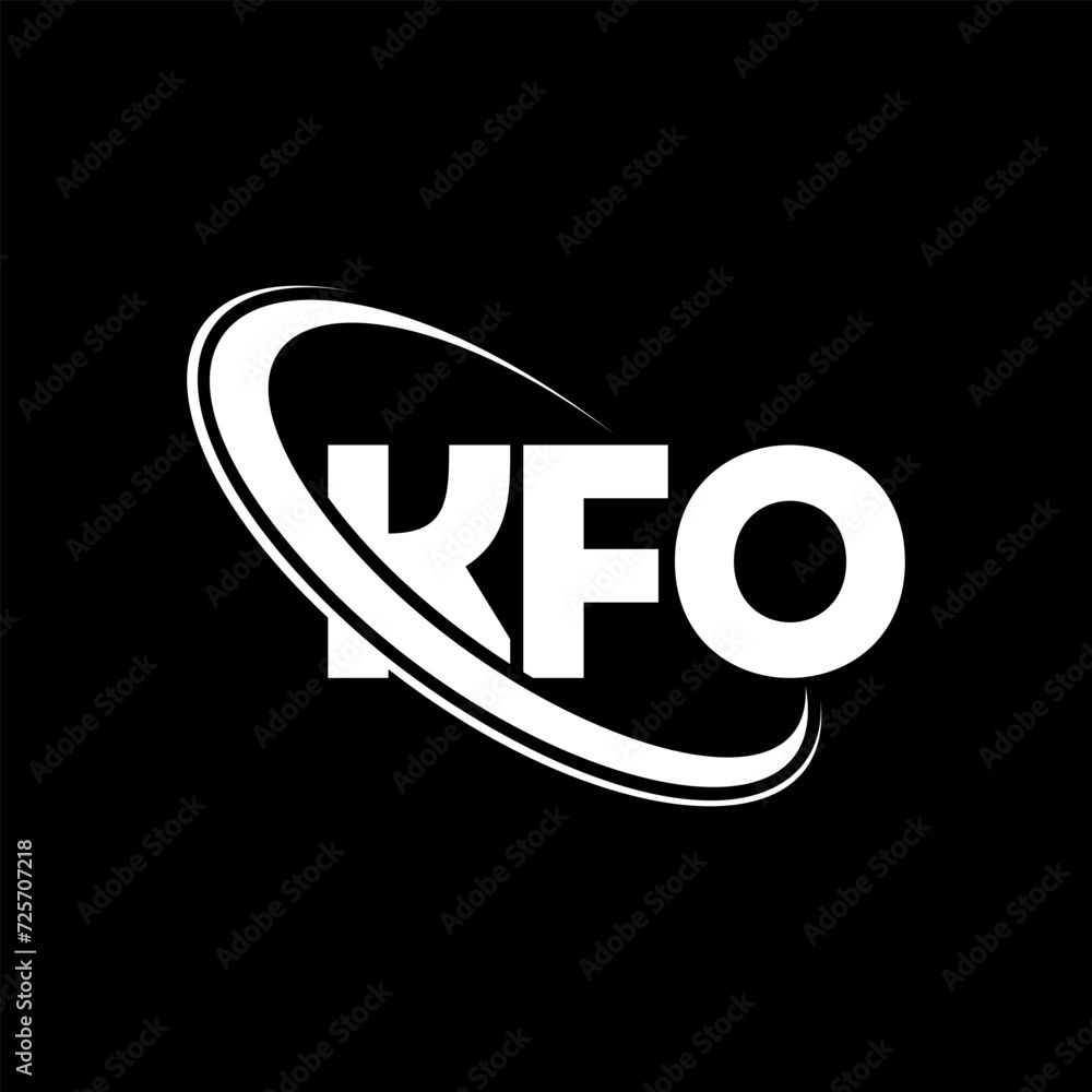 KFO logo. KFO letter. KFO letter logo design. Initials KFO logo linked with circle and uppercase monogram logo. KFO typography for technology, business and real estate brand. KFO logo. KFO letter. KFO letter logo design. Initials KFO logo linked with circle and uppercase monogram logo. KFO typography for technology, business and real estate brand.