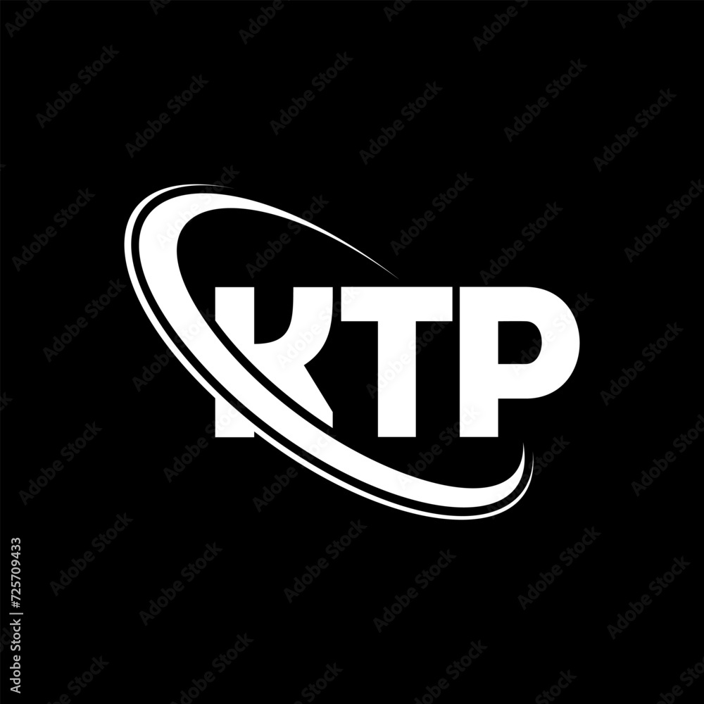 KTP circle letter logo design with circle and ellipse shape. KTP ellipse letters with typographic style. The three initials form a circle logo. KTP Circle Emblem Abstract Monogram Letter Mark Vector. KTP circle letter logo design with circle and ellipse shape. KTP ellipse letters with typographic style. The three initials form a circle logo. KTP Circle Emblem Abstract Monogram Letter Mark Vector.