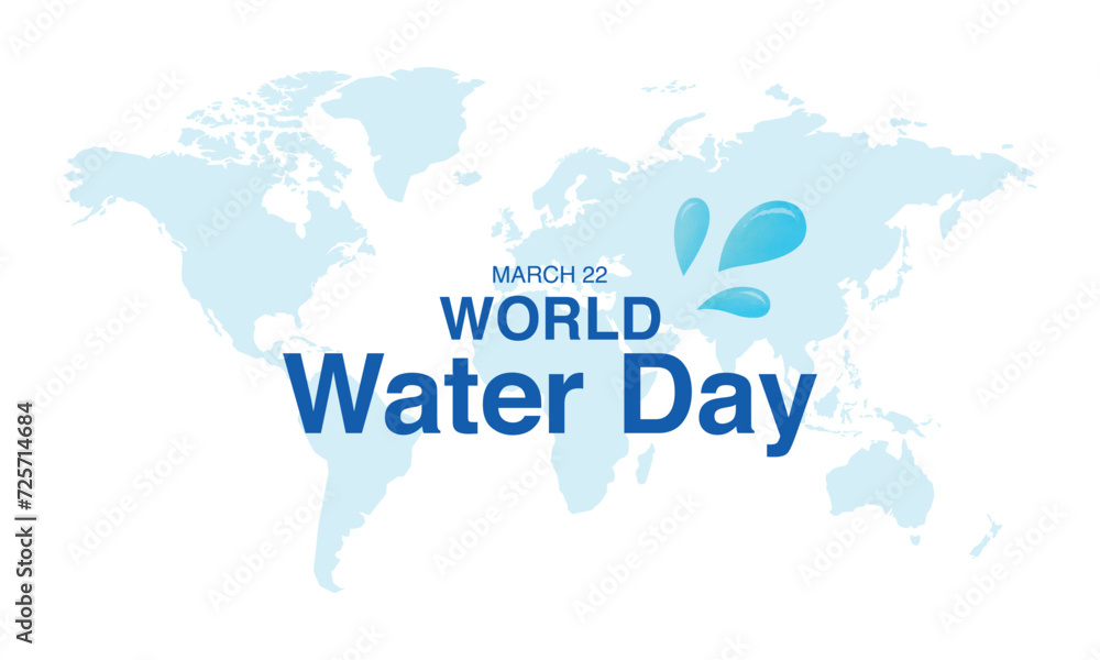 World water day. water day design for social media post, Globe Concept design for banner poster. World water day. water day design for social media post, Globe Concept design for banner poster.