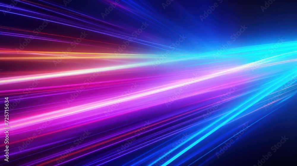 Abstract futuristic neon background, Ultraviolet spectrum. Cyber space. Futuristic wallpaper with isolated. Generative AI Abstract futuristic neon background, Ultraviolet spectrum. Cyber space. Futuristic wallpaper with isolated. Generative AI