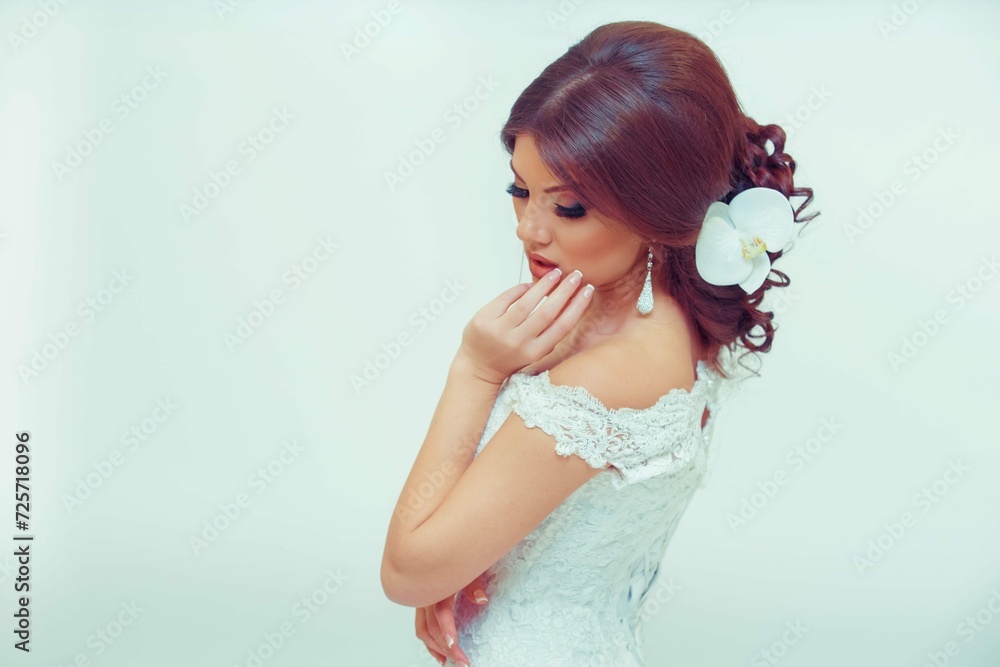 Beautiful Bride White Background 3 1