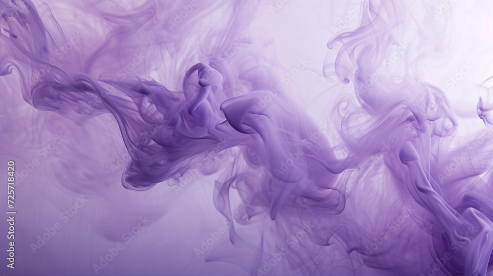 An abstract lavender purple smoke background