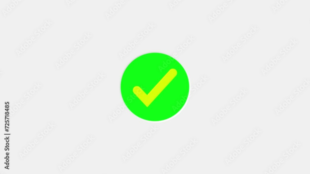 Check mark animation 4k, correct or tick mark animation Check mark animation 4k, correct or tick mark animation