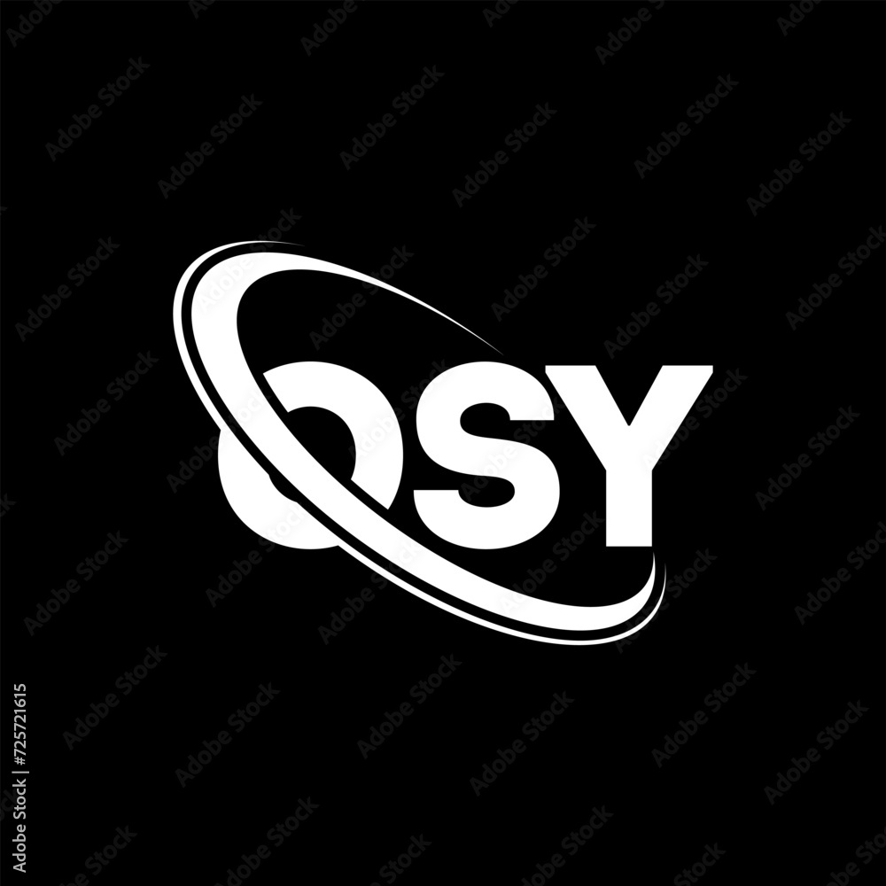 OSY logo. OSY letter. OSY letter logo design. Initials OSY logo linked with circle and uppercase monogram logo. OSY typography for technology, business and real estate brand. OSY logo. OSY letter. OSY letter logo design. Initials OSY logo linked with circle and uppercase monogram logo. OSY typography for technology, business and real estate brand.
