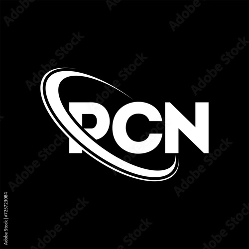 PCN logo. PCN letter. PCN letter logo design. Initials PCN logo linked with circle and uppercase monogram logo. PCN typography for technology, business and real estate brand.