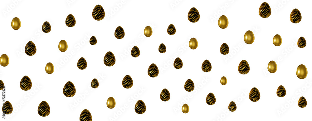 easter egg with gold pattern decoration easter egg with gold pattern decoration
