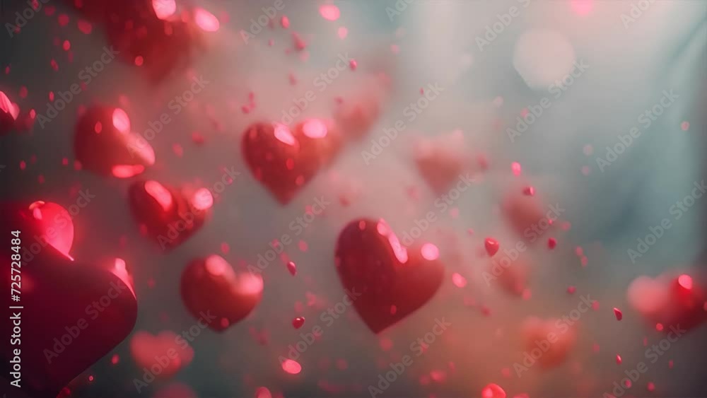 Animation background of love Animation background of love