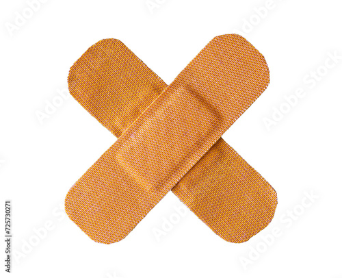 фотографія cross wound dressing. bandage isolated element
