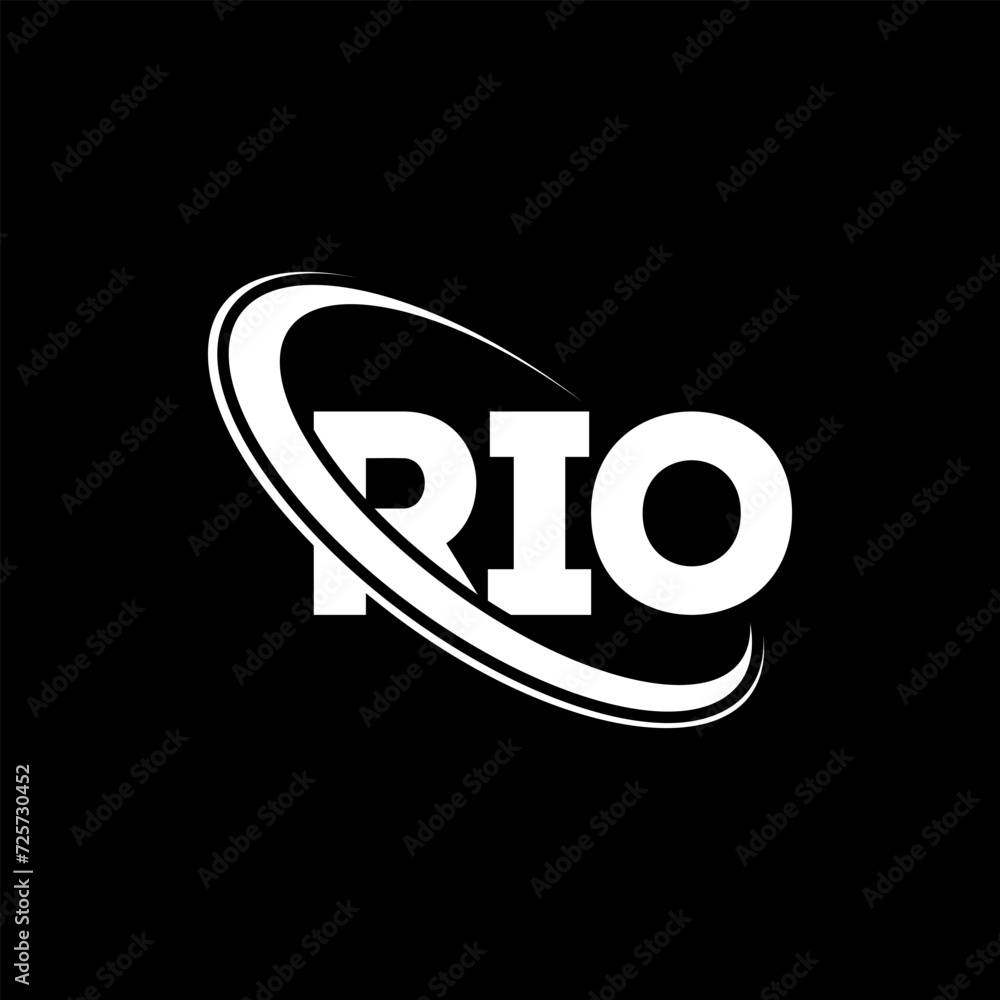 RIO logo. RIO letter. RIO letter logo design. Initials RIO logo linked with circle and uppercase monogram logo. RIO typography for technology, business and real estate brand. RIO logo. RIO letter. RIO letter logo design. Initials RIO logo linked with circle and uppercase monogram logo. RIO typography for technology, business and real estate brand.