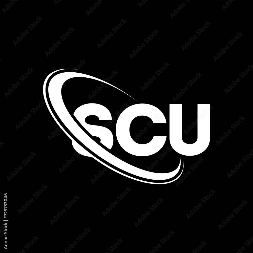 SCU logo. SCU letter. SCU letter logo design. Initials SCU logo linked with circle and uppercase monogram logo. SCU typography for technology, business and real estate brand. SCU logo. SCU letter. SCU letter logo design. Initials SCU logo linked with circle and uppercase monogram logo. SCU typography for technology, business and real estate brand.