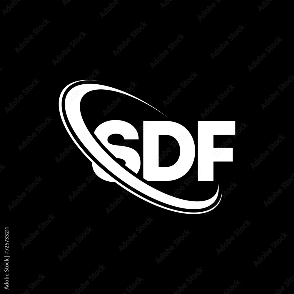 SDF logo. SDF letter. SDF letter logo design. Initials SDF logo linked with circle and uppercase monogram logo. SDF typography for technology, business and real estate brand. SDF logo. SDF letter. SDF letter logo design. Initials SDF logo linked with circle and uppercase monogram logo. SDF typography for technology, business and real estate brand.