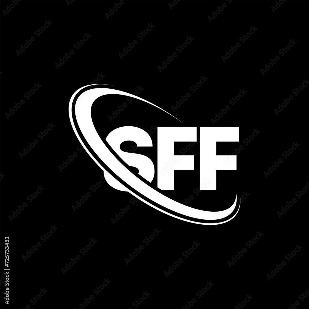 SFF logo. SFF letter. SFF letter logo design. Initials SFF logo linked with circle and uppercase monogram logo. SFF typography for technology, business and real estate brand. SFF logo. SFF letter. SFF letter logo design. Initials SFF logo linked with circle and uppercase monogram logo. SFF typography for technology, business and real estate brand.