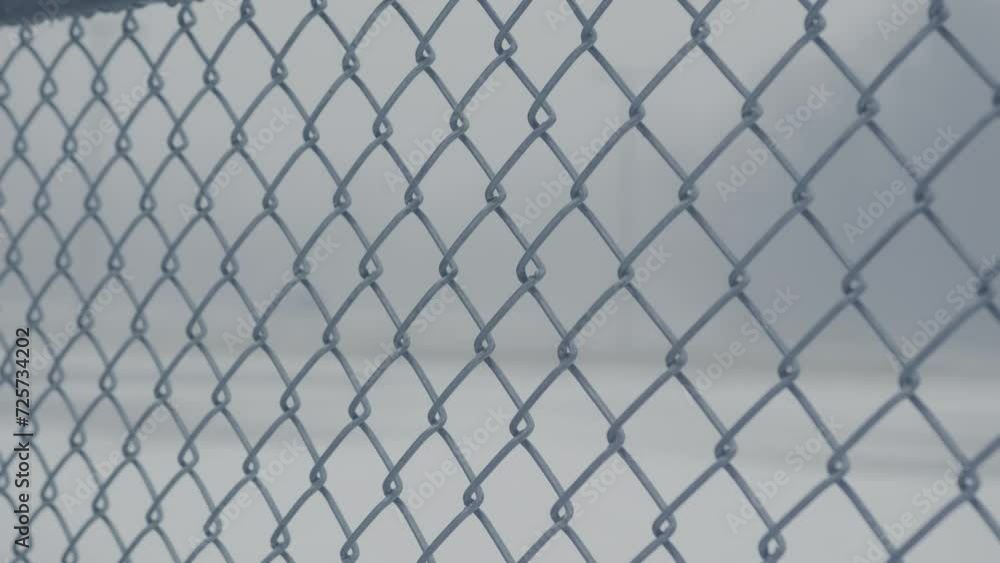 Fence in Snow