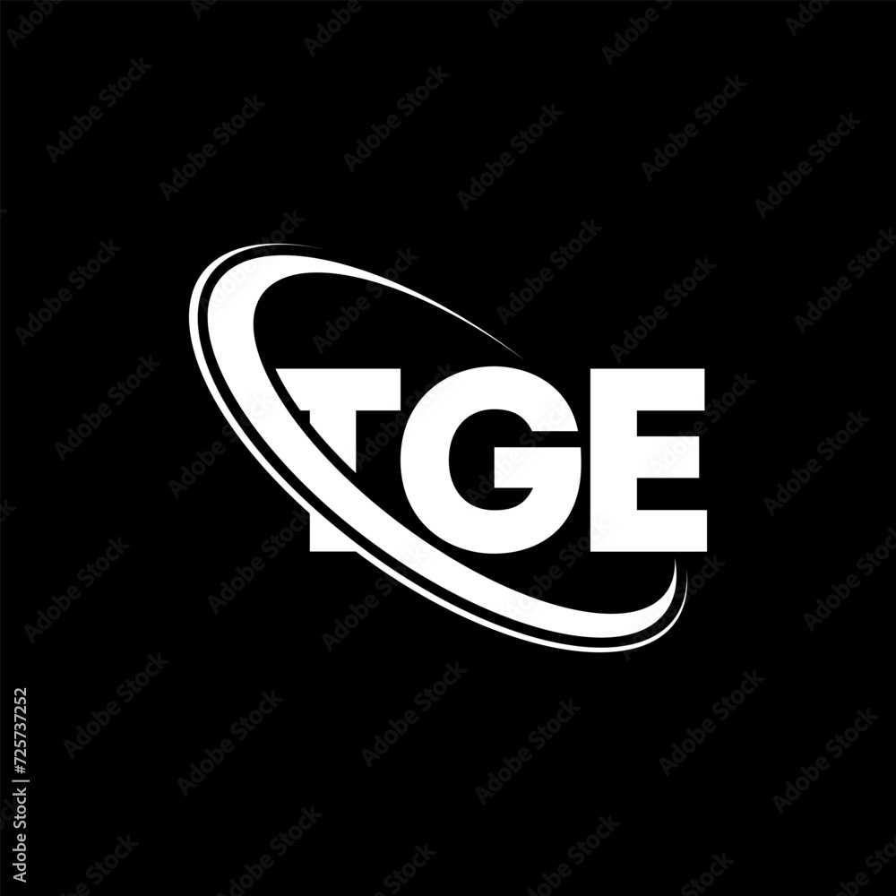 TGE logo. TGE letter. TGE letter logo design. Initials TGE logo linked with circle and uppercase monogram logo. TGE typography for technology, business and real estate brand. TGE logo. TGE letter. TGE letter logo design. Initials TGE logo linked with circle and uppercase monogram logo. TGE typography for technology, business and real estate brand.