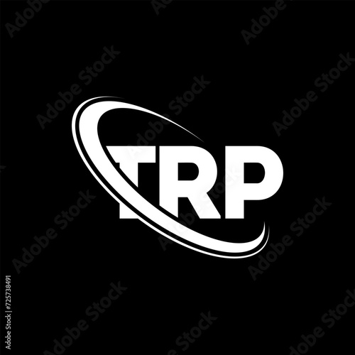TRP logo. TRP letter. TRP letter logo design. Initials TRP logo linked with circle and uppercase monogram logo. TRP typography for technology, business and real estate brand.