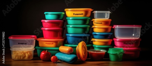 Tupperware from plastic products, Tupperware food storage © hamkin