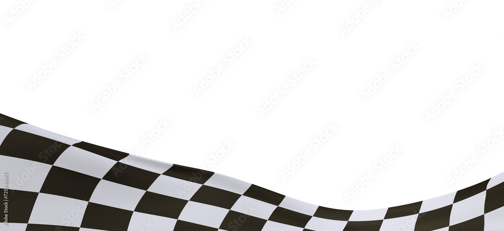 Obraz premium finish race sport 3d champion winner